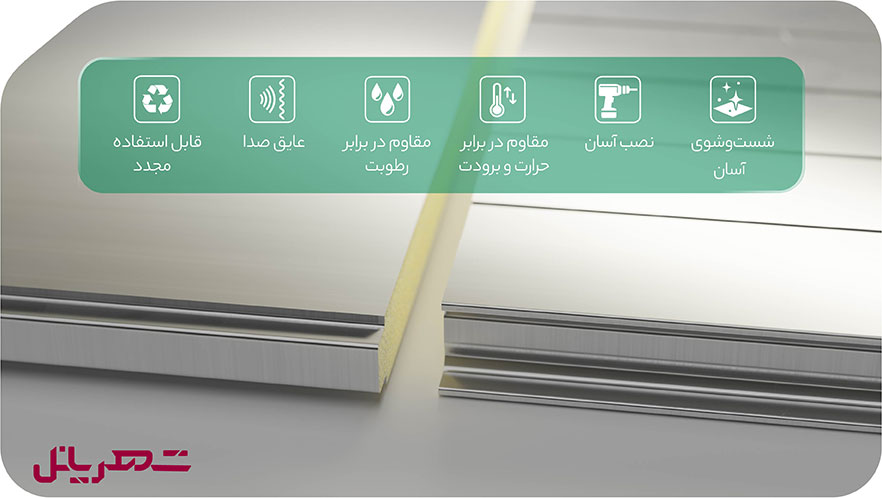 مزایای ساندویچ پانل آلوزینک