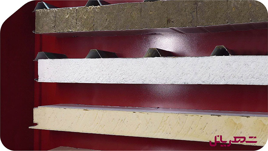 دانسیته فومهای مختلف ساندویچ پانل