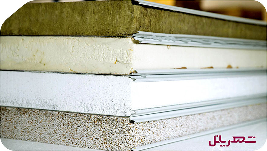 دانسیته فومهای مختلف ساندویچ پانل