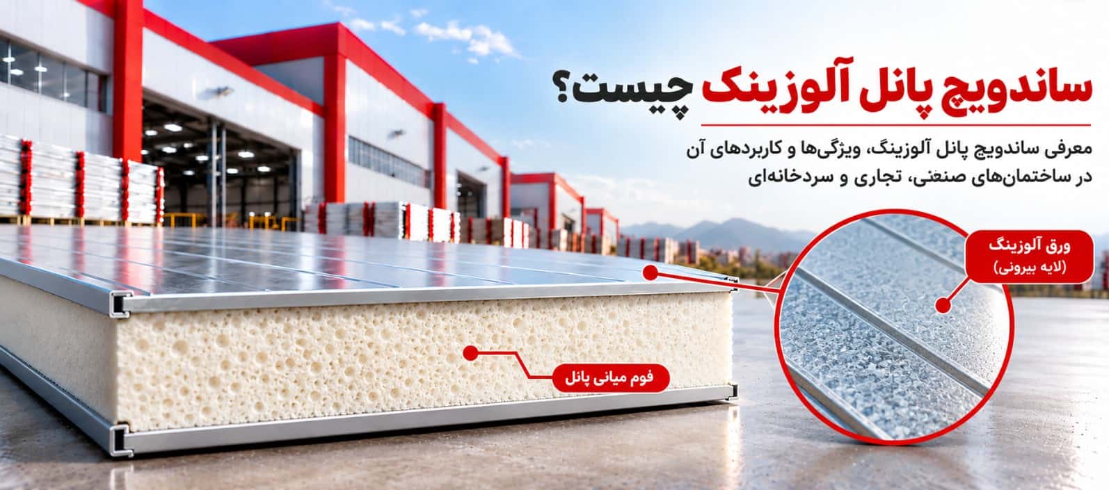 ساندویچ پانل آلوزینک چیست؟