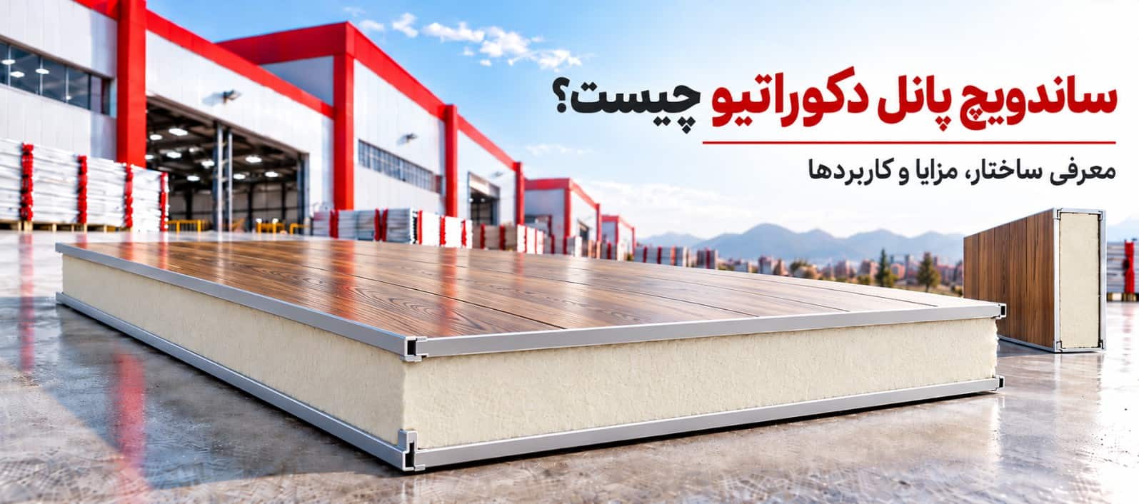 ساندویچ پانل دکوراتیو چیست؟